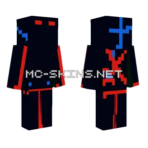 Corrupted Skin Minecraft skin
