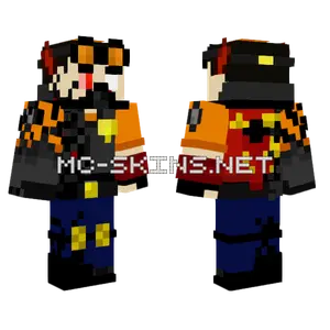 Corruption Fox1hunter Minecraft skin