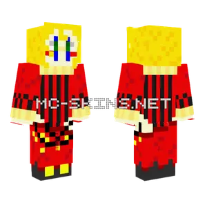 Costumed Jester Redo Minecraft skin