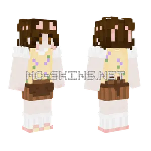 Cottagecore Aesthetic Minecraft skin