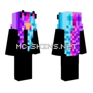 Cotton Candy Hair Base Minecraft skin