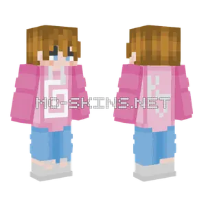 Cotton Candy Karl Minecraft skin