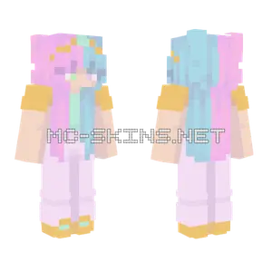 Cotton Candy Rce Minecraft skin