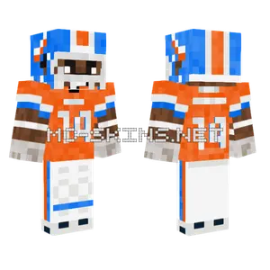 Courtland Sutton MFL Rush Minecraft skin