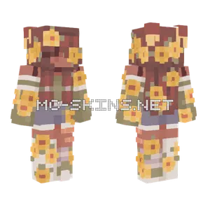 Cover Me In Sunflowers Minecraft skin