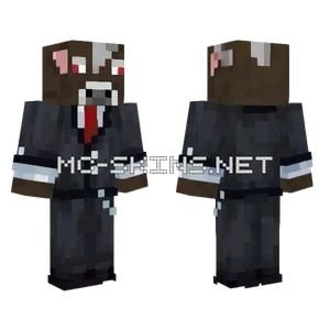 Cow Suit Minecraft skin