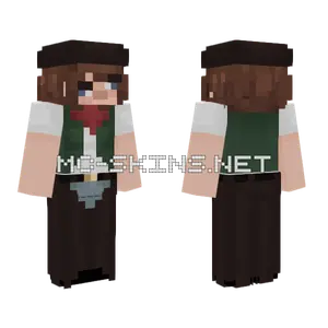 Cowgirl 2.0 Minecraft skin