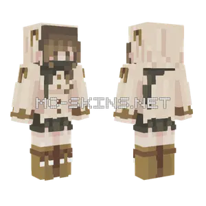 Cozy Winter Outfit Minecraft skin
