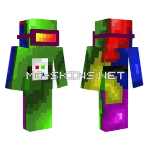 Cr Color Robot 1 0 Minecraft skin