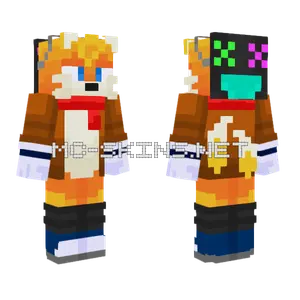 Crash Bandicoot Minecraft skin