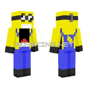 Crazy Minion Minecraft skin