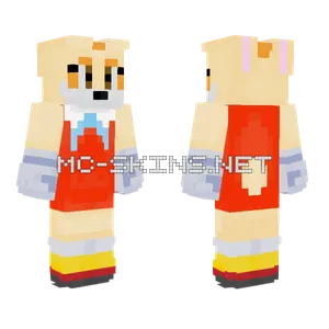 Cream The Rabbit Sonic Minecraft skin