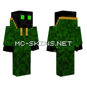 Creep Clothes On Minecraft skin