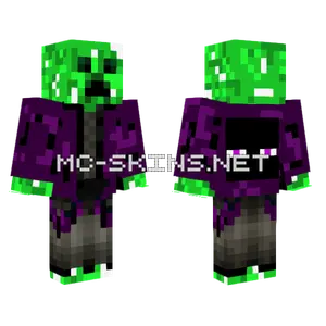 Creeper Enderman Hoodie Minecraft skin