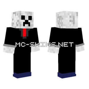 Creeper Face Boy Minecraft skin