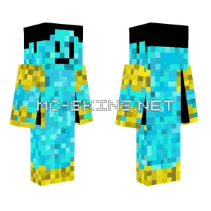 Creeper Gold Minecraft skin
