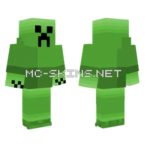 Creeper Hoodie Minecraft skin