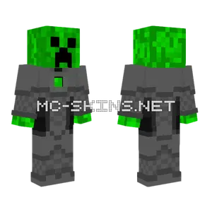 Creeper Knight With Arms Minecraft skin