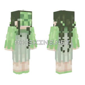 Creeper Mask Minecraft skin