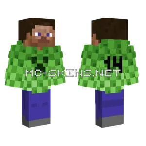 Creeper Suit Minecraft skin