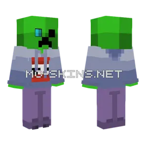 Creeper V2 Minecraft skin