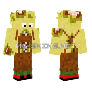 Creepy Cheese Lederhosen Minecraft skin