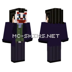 Creepy Clown Skin Minecraft skin