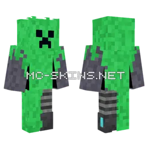 Creepy Creeper Landscape Minecraft skin