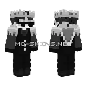 Creiyo B W Minecraft skin