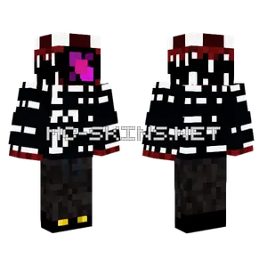 Crimson Dark Creator Minecraft skin