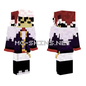 Crimson Hooded Figure