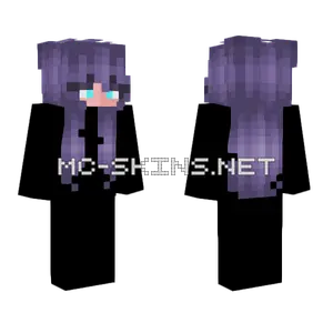 Crisp Morning Lavender Girl Minecraft skin