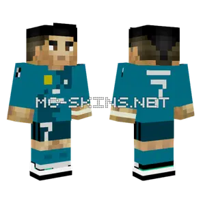 Cristiano Ronaldo Minecraft skin