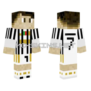 Cristiano Ronaldo Minecraft skin