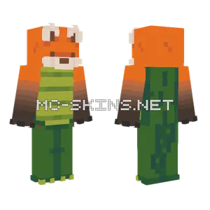 Crocfox Minecraft skin