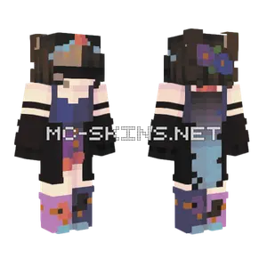 Crow Socktober 10 Minecraft skin