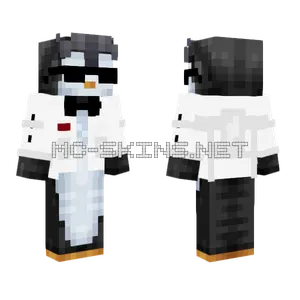 Cruise Casino Penguin Minecraft skin