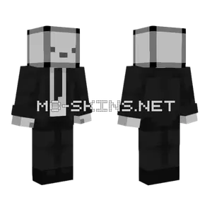 Cubito Gris Xd Minecraft skin