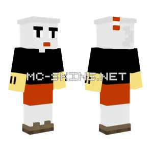 Cuphead Minecraft skin