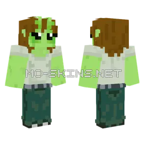 Cure Green Alien Girl