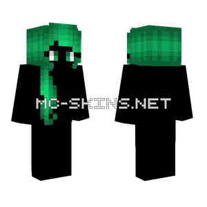 Curly Front Hair Calm Evergreen Minecraft skin