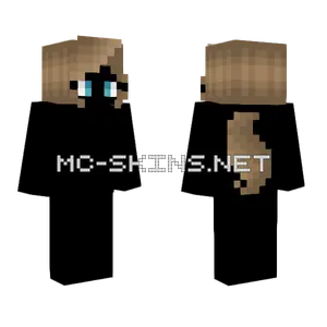 Curly Ponytail Light Brunette Minecraft skin