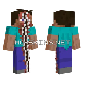 Cursed Steve 4 Minecraft skin