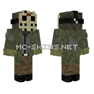 Custom Jason Voorhees Minecraft skin