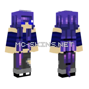 Custom Made Hair Fixed Minecraft skin