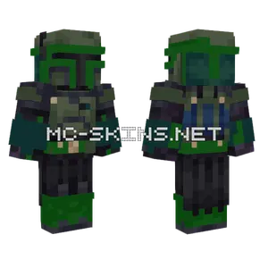 Custom Mandalorian Armor Minecraft skin