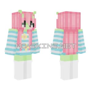 Cute Alien Girl Minecraft skin