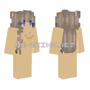 Cute Anime Girl Minecraft skin
