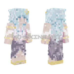 Cute Blue Hair Girl