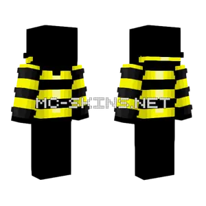 Cute Bumblebee Outfit Minecraft skin